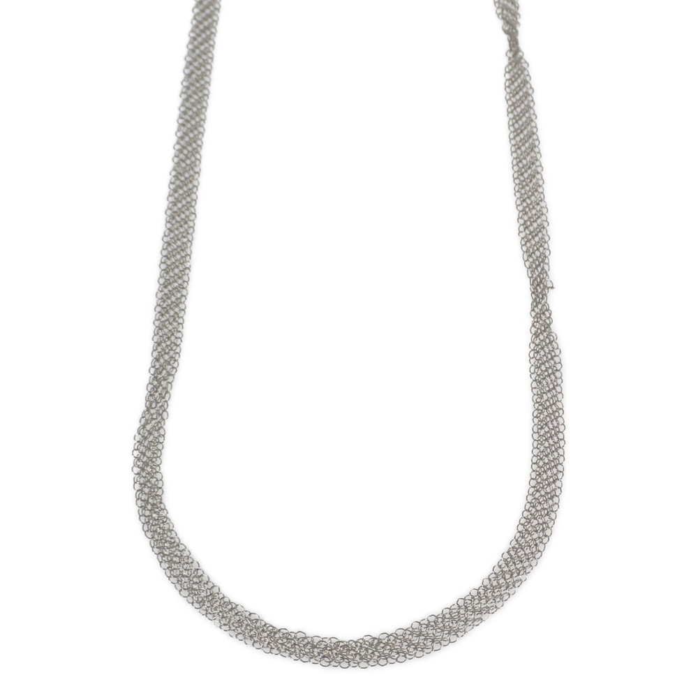Tiffany Somerset Long Necklace Silver
